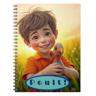 Farmyard Chums Poult-Notebook Notizblock