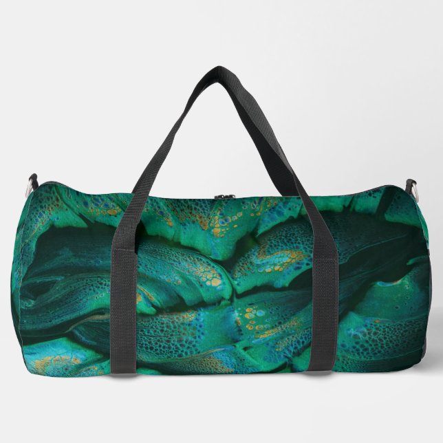 Farn-Fantasie-Tasche Duffle Bag (Vorderseite)