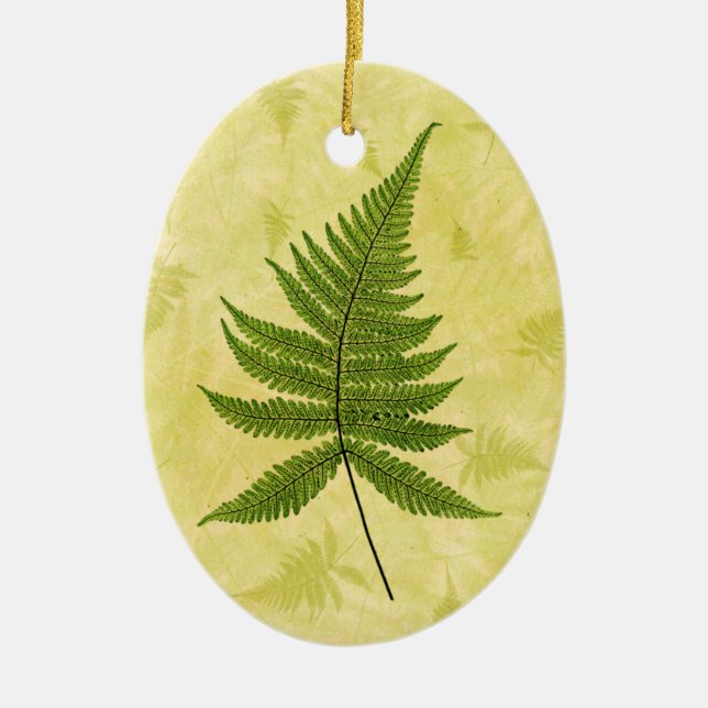 Farn Keramikornament (Vorne)
