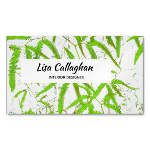 Farn-Visitenkarte Magnetische Visitenkarte