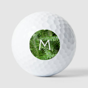 Farnwedel I Grüne Natur Golfball