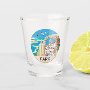 Faro Portugal Schnapsglas