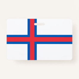 Faroe Islands flag Ausweis
