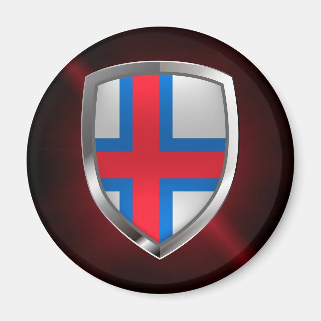 Färöer-Emblem Magnet (Vorne)