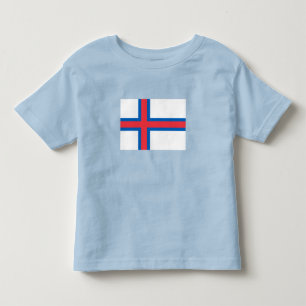 Färöer-Flagge Kleinkind T-shirt