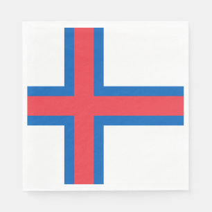 Färöer-Flagge Serviette