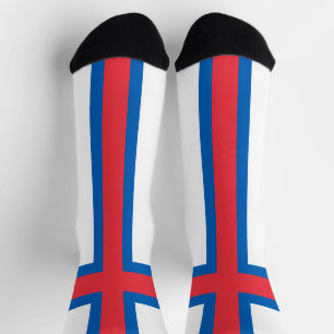 Färöer-Inseln-Flagge Socken