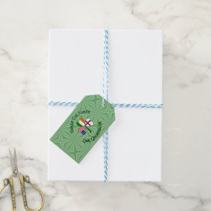 Färöer Inseln Irland USA Shamrock Personalisiert Geschenkanhänger
