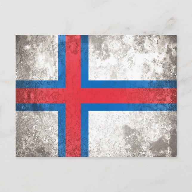 Färöer Postkarte (Vorderseite)