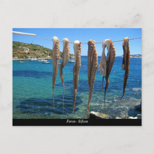 Färöer - Sifnos Postkarte