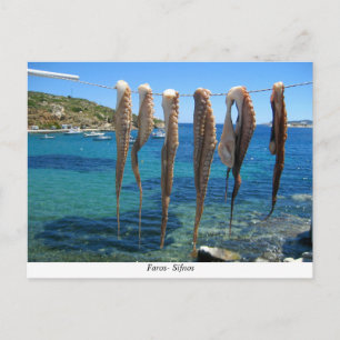 Färöer - Sifnos Postkarte