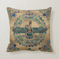 Farohar - Faravahar - Fravashi-Marmor und Gold