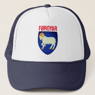 Färöisches Wappen (DÄNEMARK) Truckerkappe