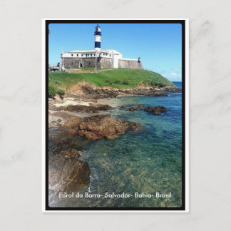 Farol da Barra-Salvador-Bahia-Brasil Postkarte