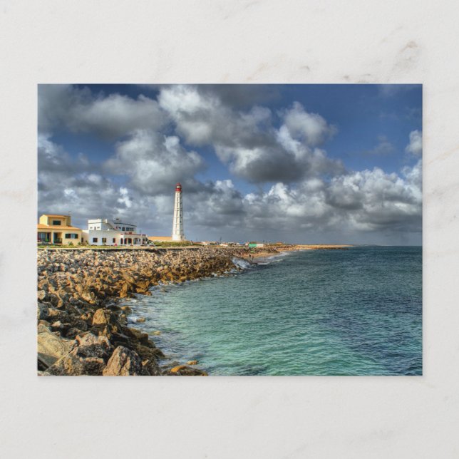 Farol - Insel Culatra Postkarte (Vorderseite)