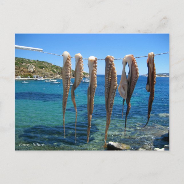 Faros- Sifnos Postkarte (Vorderseite)
