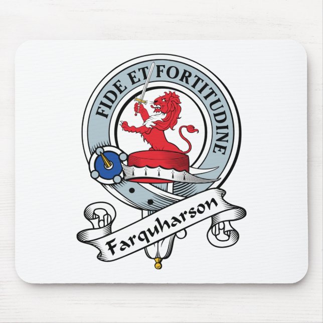 Farquharson Clan-Abzeichen Mousepad (Vorne)