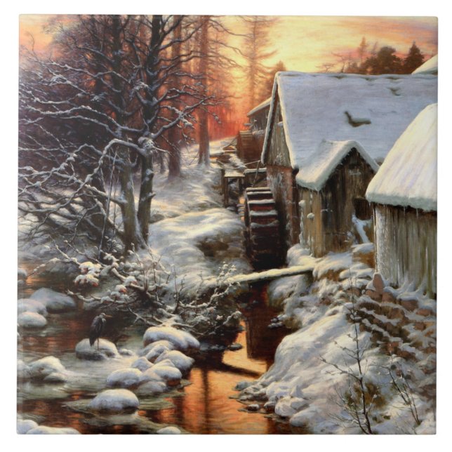 Farquharson - Schweigen des Schnees Fliese (Vorderseite)