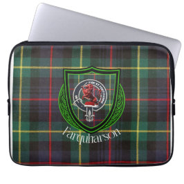 Farquharson Scottish Clan Tartan & Crest Laptopschutzhülle