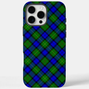 Farquharson tartan blau grün kariert iPhone 16 pro max hülle