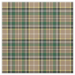 Farrell Tartan Muster Tan Irish Kariert Stoff