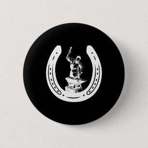Farrier Horse Scute Ss Niedlich Ss Blacksmith Hors Button