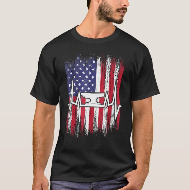 Farrier Horseshoe Hoof Trimming Equine Shoeing 11 T-Shirt (Vorderseite)