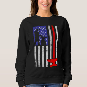 Farrier Horseshoe Hoof Trimming Equine Shooting 1 Sweatshirt