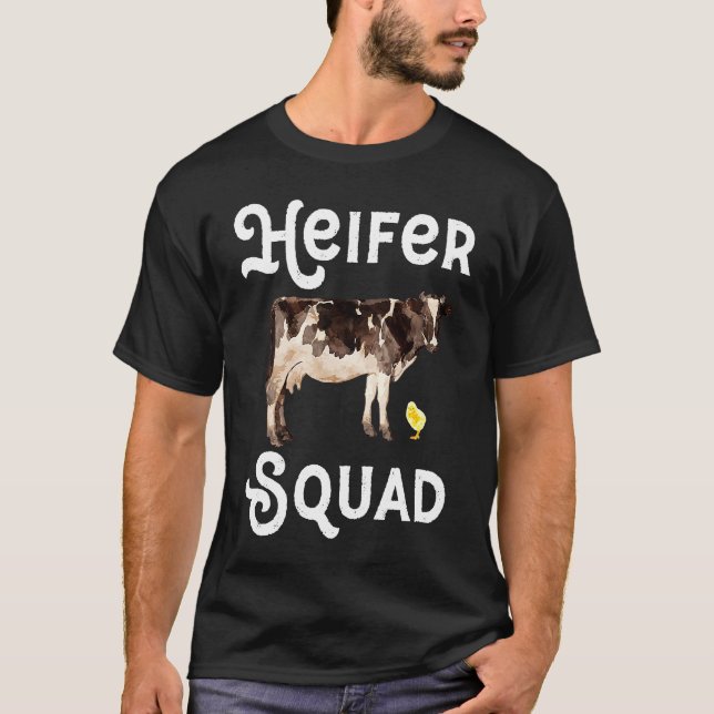 Färsen-Squad  Kuh T-Shirt (Vorderseite)
