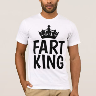 FART KÖNIG, Lustige Herren T-Shirts