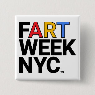 Fart Week NYC™ Knopf Button