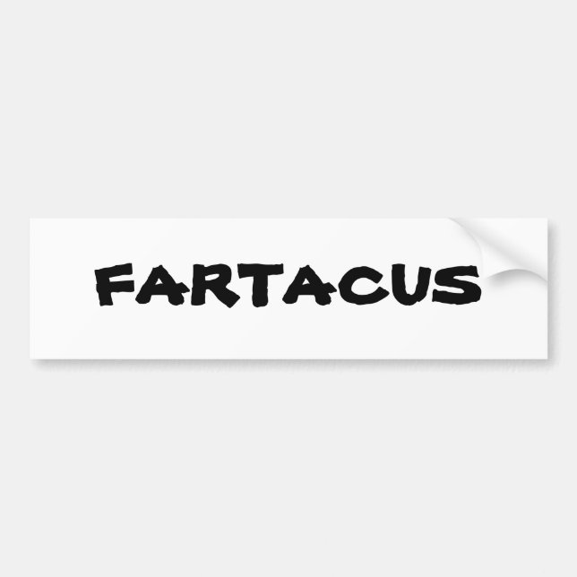 Fartacus Autoaufkleber (Vorne)