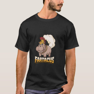Fartacus furzendes Nilpferd furzt T-Shirt