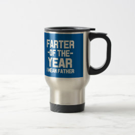 Farter der Jahr-lustigen Vater-Tasse Reisebecher