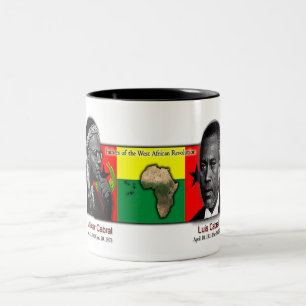 farthers der westafrikanischen Revolution Zweifarbige Tasse