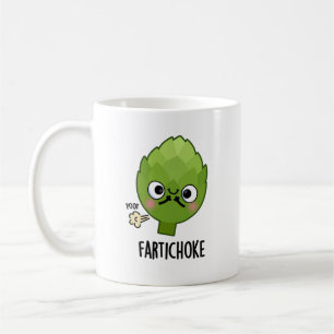 Fartichoke Funny Farting Artichoke Pun Kaffeetasse