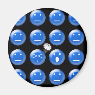 Farting Faces Magnet