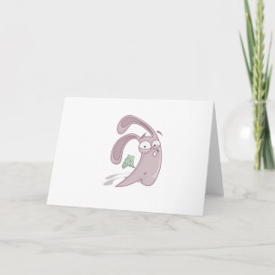 Farting Häschen Feiertagskarte