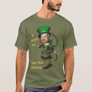 Farting Kobold-lustiges irisches T-Shirt