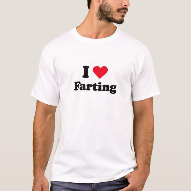 Farting Liebe I T-Shirt (Vorderseite)