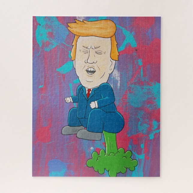 Farting Trumpf-Puzzlespiel Puzzle (Vertikal)
