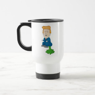 Farting Trumpf Reisebecher