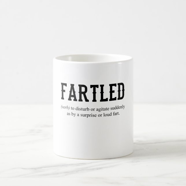 FARTLED Joke Vater Funny Sprichwort Handwerker Kaffeetasse (Mittel)