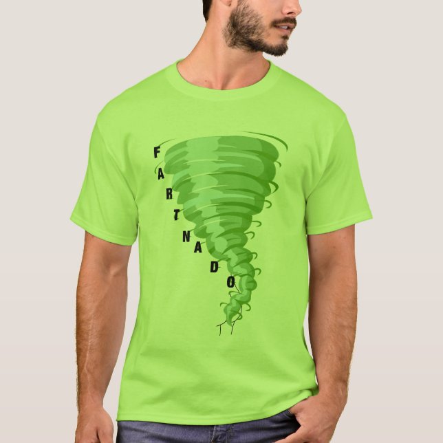 Fartnado Light Colored T - Shirt (Vorderseite)