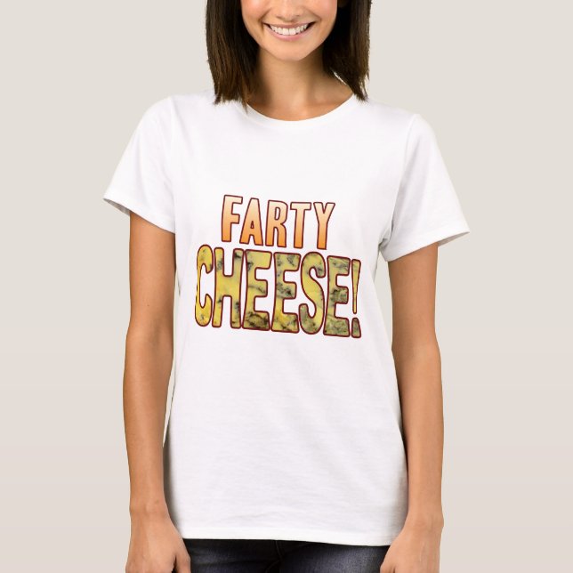Farty Blauschimmelkäse T-Shirt (Vorderseite)