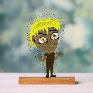 Farty Fingers Chibi Acrylschild