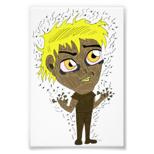 Farty Fingers Chibi Fotodruck