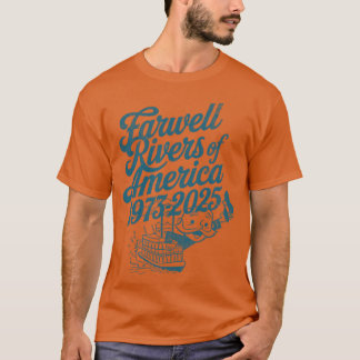 Farwell Rivers of America 19732025 Vintage abgenut T-Shirt