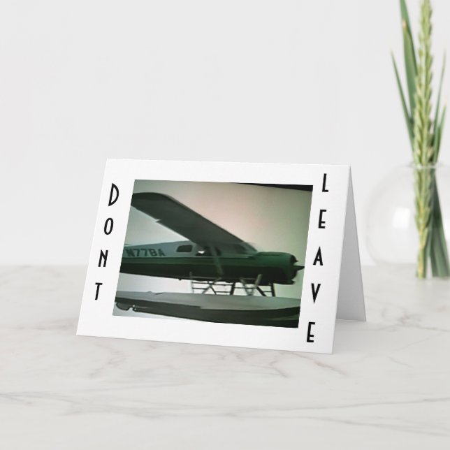 FARWELL UND VIEL GLÜCK ZU IHNEN=VERMISST DICH KARTE (Vorderseite)