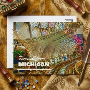 Farwell von der Postkarte von Michigan